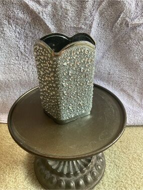 Bath & Body Works Silver Jeweled hand soap  Holder